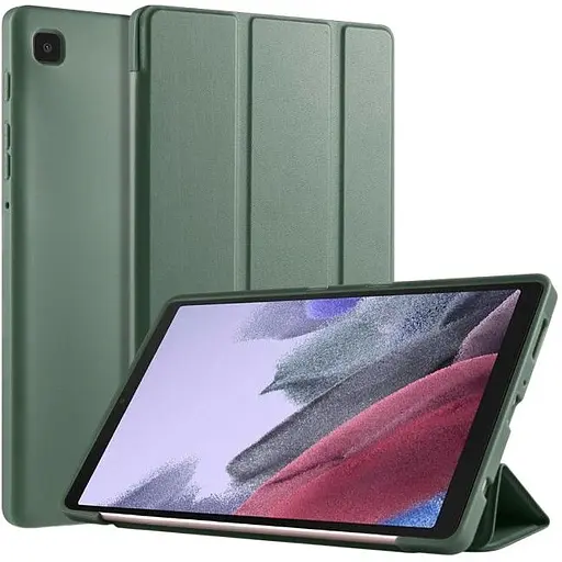 Чохол-книжка DK для Samsung Galaxy Tab A7 Lite (T220 / T225) екокожа/силікон Smart Case green