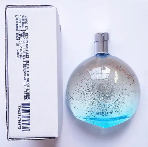 Оригинал Hermes Eau des Merveilles Bleue 100 мл ТЕСТЕР туалетная вода - фото 2
