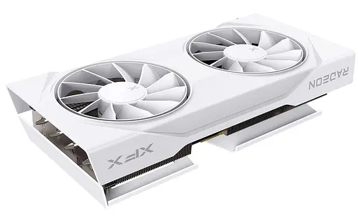 Видеокарта XFX AMD Radeon RX 9060 XT 8GB Swift OC White Gaming Edition (RX-96TSW8GWQ) (GDDR6, 128 bit, PCI-E v5.0 x16) - фото 2