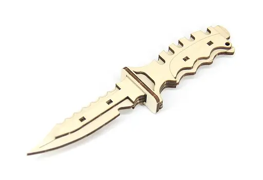 Дерев'яний конструктор "Мисливський ніж" 8 деталей - фото 5