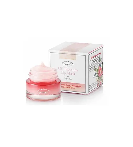 Маска для губ Олія камелії Oil Blossom Lip mask Camellia seed oil Petitfee & Koelf 15 г - фото 2