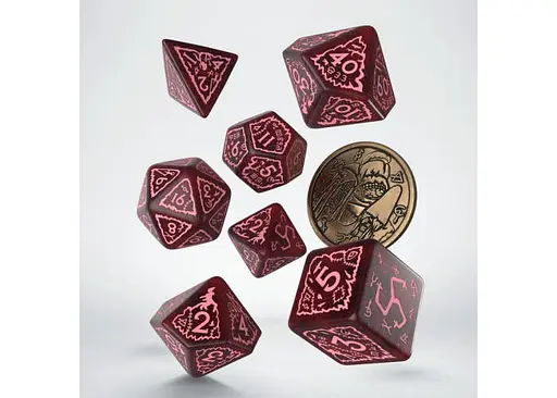 Набір кубиків The Witcher Dice Set. Crones - Whispess , 7 шт. (SWCR03) - фото 2