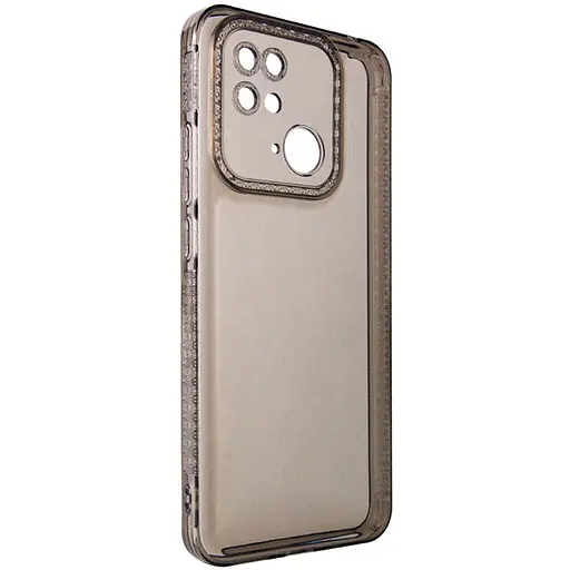 Чехол TPU Starfall Clear для Xiaomi Redmi 10C Серый