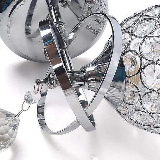 Декоративный хрустальный настенный светильник - фото 3