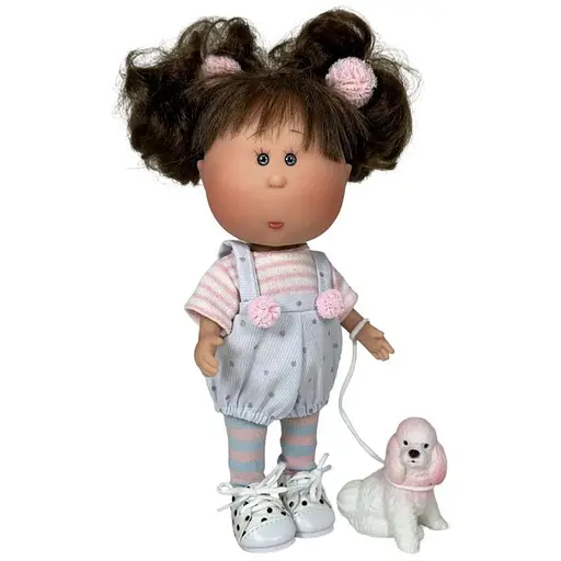 Кукла Nines d'Onil маленькая Миа с темными волосами 23 см (3161)