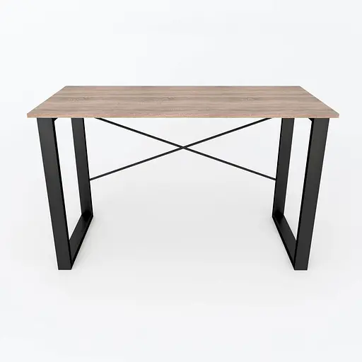 Письменный стол Ferrum-decor Драйв 750x1000x700 Черный металл ДСП Дуб Сонома Трюфель 16 мм (FRD-103154) - фото 3