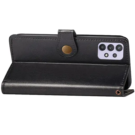 Кожаный чехол-книга Getman Gallant (PU) для Samsung Galaxy A13 4G Черный - фото 2