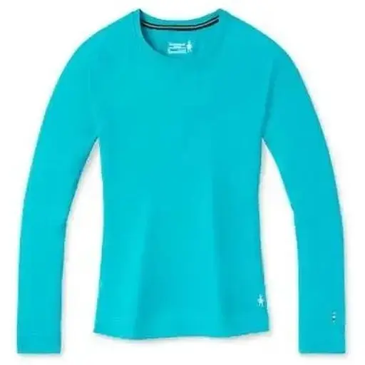 Термокофта Smart Wool Women's Merino 250 Baselayer Crew Boxed Capri Blue Heather M (1033-SW SW016370.382-M)