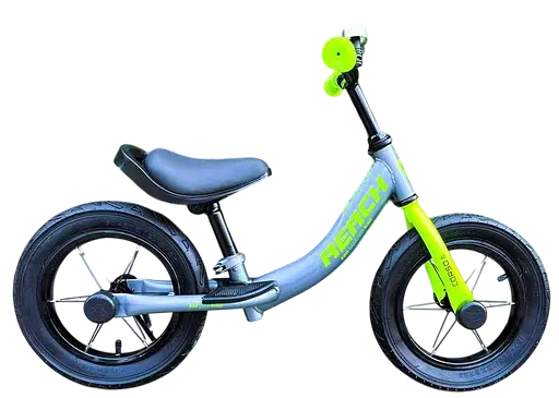 Велобег Corso Reach, стальная рама, колесо 12", надувные колеса, подножка, подставка для ног, звонок RC-7316-81