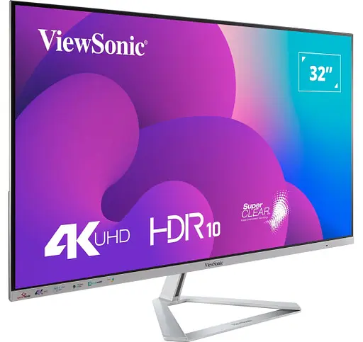 Монитор ViewSonic VX3276-4K-MHD - фото 2