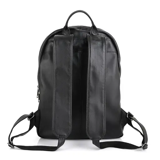 Кожаный мужской рюкзак TARWA 40х31х13 см nsa0001337 - фото 3