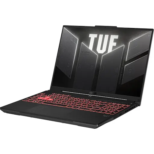 Ноутбук ASUS Игровой 16'' TUF A16 FA607NUG, FHD+ 144Hz, процессором AMD Ryzen™ 7 7445HS (16M Cache, 4.7 GHz), 32GB DDR5, 512GB SSD, GeForce RTX 40 - фото 5