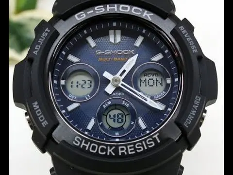 Часы наручные Casio G-Shock AWG-M100SB-2AER - фото 3