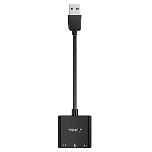 Зовнішня звукова карта USB ORICO SKT3-BK-BP - фото 1