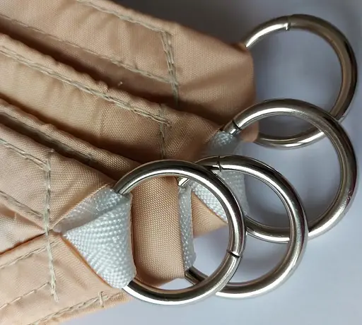 Тент навіс затінюючий трикутний 3х3х3м Оксфорд (Бежевий) - фото 7