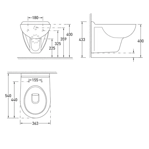 Унитаз подвесной Volle Maro New (мягкое сидение) 13-52-222, Белый - фото 2