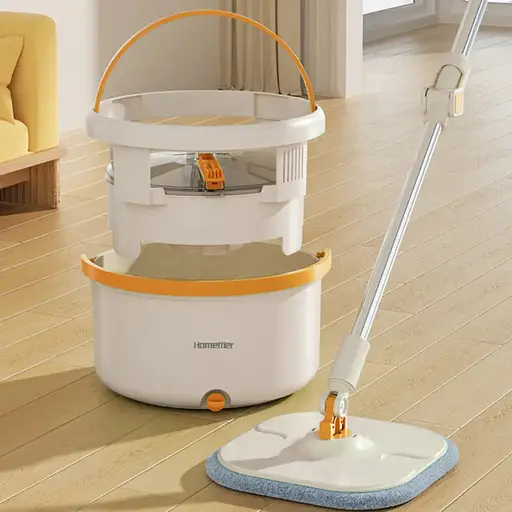 Швабра с ведром CoolMop Plus CW001 Кремовый - фото 3