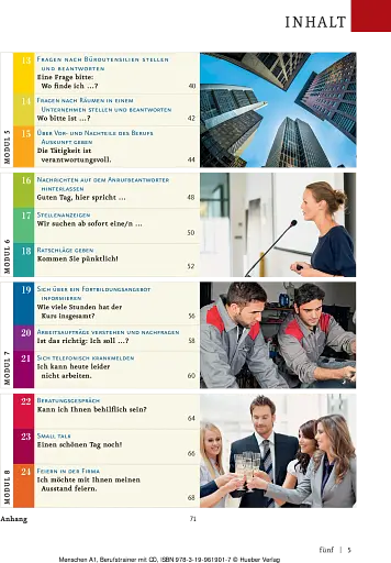 Menschen A1. Berufstrainer mit Audio-CD - фото 14