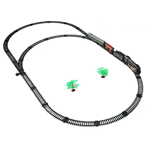 Ретро-электропоезд для детей + Аксессуары - фото 4