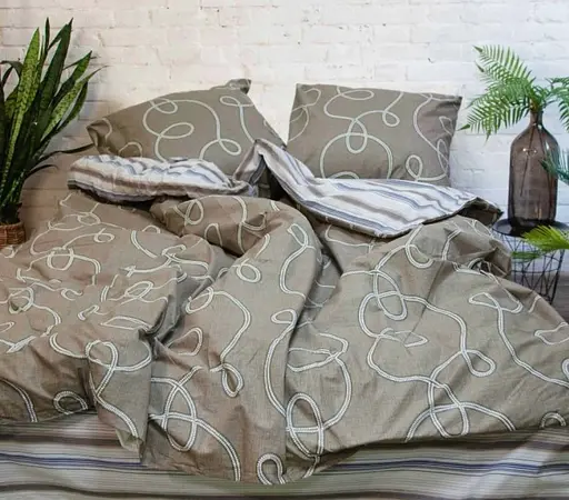 Комплект постільної білизни Viluta сімейний ранфорс 17157-sm5070 - фото 3