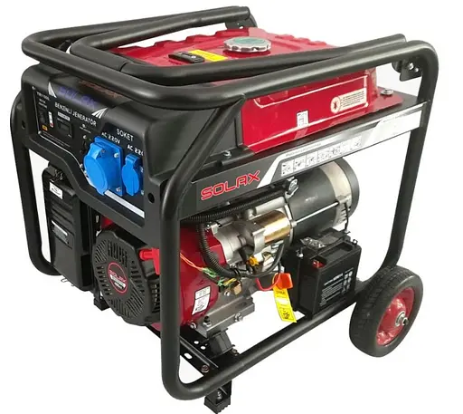 Бензиновий генератор Solax 8.0/8.5 кВт, однофазний, ручний/електрозапуск (YM11000LQE) - фото 1
