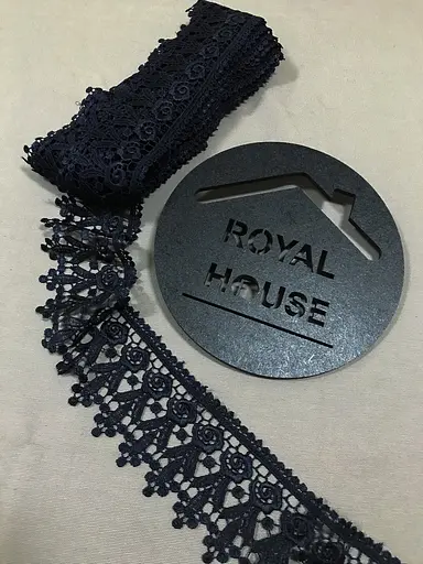 Мереживо Троянда синє - фото 4