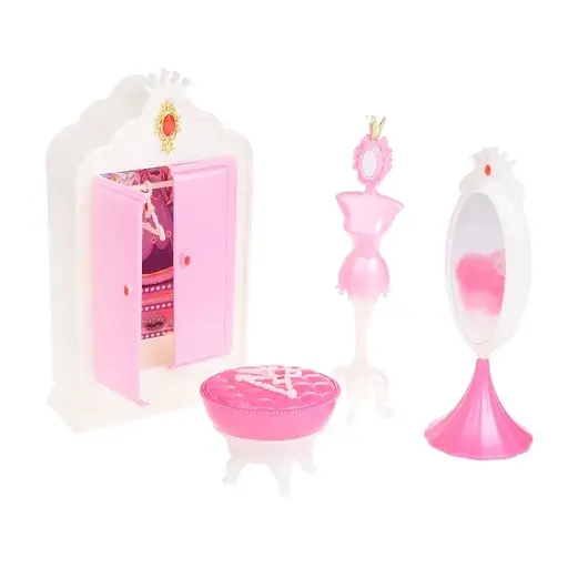 Ігровий набір Гардероб для ляльки ID97