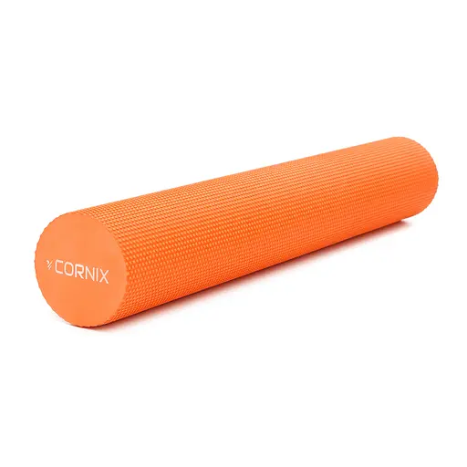Масажний ролик Cornix EVA+ 90 x 15 см (валик, ролер) XR-0312 Orange - фото 2