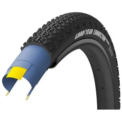 Покрышка GoodYear 700 x 40 40-622 Connector tubeless complete folding 120tpi Black (1084-TIR-57-35)