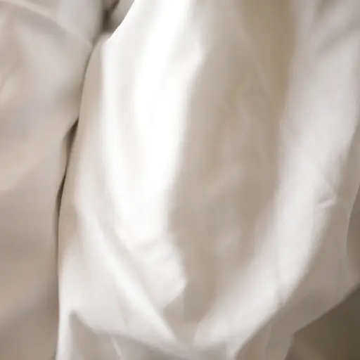 Комплект постельного белья сатин 100% хлопок белый White - двухспальный - фото 2