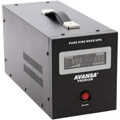 Источник бесперебойного питания Avansa LED 500 ВА 300 Вт 12 В с правильной синусоидой