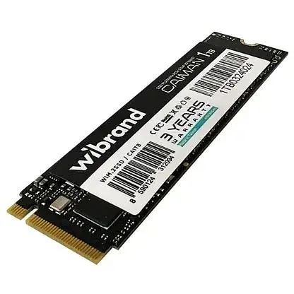 Накопитель SSD M.2 Wibrand Caiman 1TB NVMe 2280 PCIe 3.0 3D NAND - фото 1