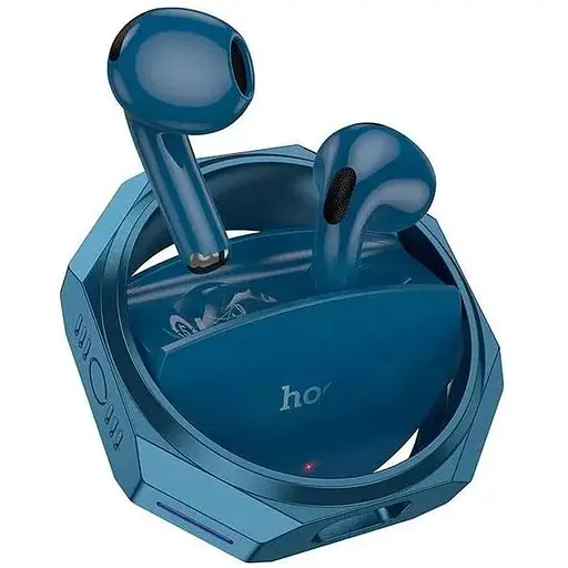 Бездротові навушники Hoco EW70 Glory true wireless BT headset, BT5.5, 35mAh, 300mAh, 6h, navy-blue