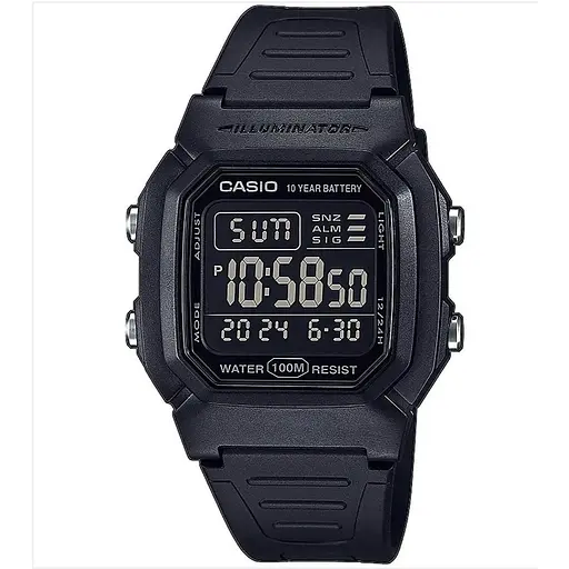 Часы Casio W-800H-1BVES
