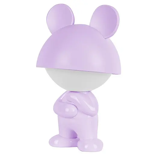 Світильник-нічник Kite LED з акумулятором Dreamy Mouse фіолетовий (K25-315-2-5) - фото 2
