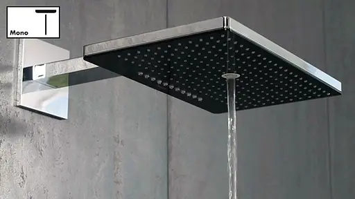 Верхний душ Rainmaker Select 460x300 3jet белый/хром 24007400, Хром - фото 4