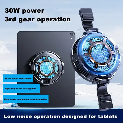 Магнітний кулер активне охолодження для телефону / планшета Memo CX05 Black (18529) - фото 5