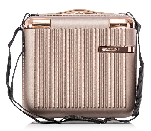 Бьюті-кейс Semi Line 16L Champagne (T5666-2) (DAS302649) - фото 3