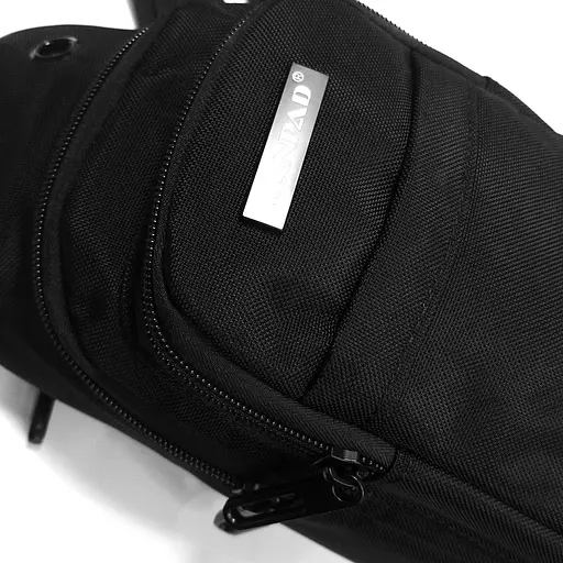 Чоловіча сумка чорна Lanpad sum0028694 - фото 3