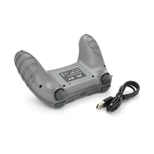 Беспроводной геймпад Brazzers S8-P для PS4 с вибрацией серый - фото 3