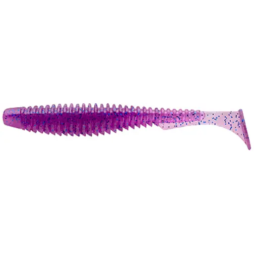 Силикон FishUP U-Shad 2.5" #015 - Violet/Blue (9 шт/уп)