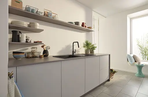 Смеситель для кухни Grohe QuickFix Start 306312430 Черный матовый - фото 7