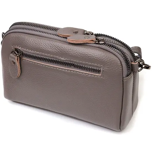 Клатч кожаный женский Vintage 19х12х7 см sum0022699 - фото 2