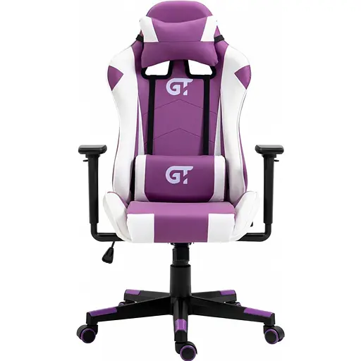 Геймерське дитяче крісло GT Racer X-5934-B Kids White/Violet [132245] - фото 1