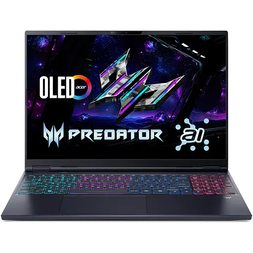 Ноутбук Игровой Acer Predator Helios Neo 16S AI OLED PHN16S-71-97UC с процессором Intel Core Ultra 9 275HX pana la 5.4GHz, 16'' WQXGA, OLED, 240Hz, 32GB DDR5 RAM, 1TB SSD GD - фото 3