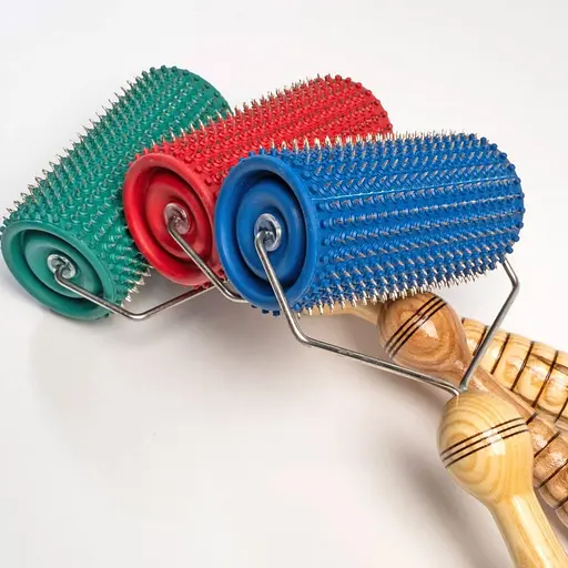 Аплікатор Ляпко ВАЛЦ Валик Великий М 5,0 Ag Червоний 86162 - фото 3