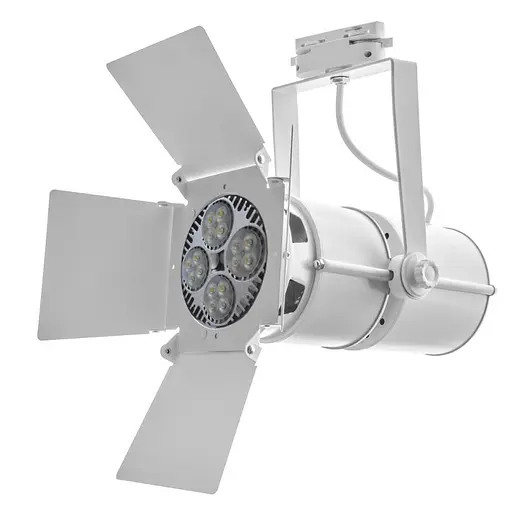 Светильник трековый поворотный KW-25 E27 WH Brille 48-076