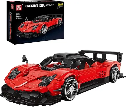 Конструктор  машина MOULD KING  Pagani Zonda R пагани зонда для детей и взрослых  1278 деталей - фото 2