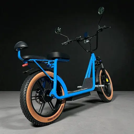 Электросамокат Volto Cruise 22 (1000W 48V 19Ah) NFC Синий + Сетевой фильтр в подарок - фото 7