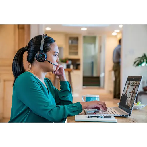 Гарнитура Poly компьютерная стерео On-ear Voyager Focus 2 USB-A Bluetooth черная - фото 3